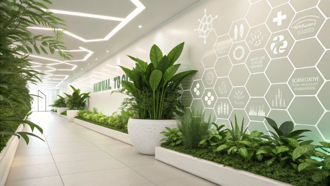 Futuristic wellness design highlighting the future of ingredient-first weight management